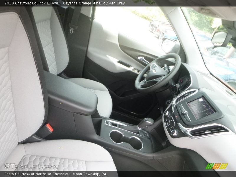 Cayenne Orange Metallic / Ash Gray 2020 Chevrolet Equinox LS AWD