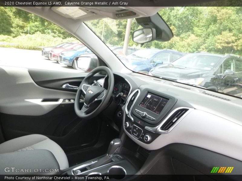 Cayenne Orange Metallic / Ash Gray 2020 Chevrolet Equinox LS AWD