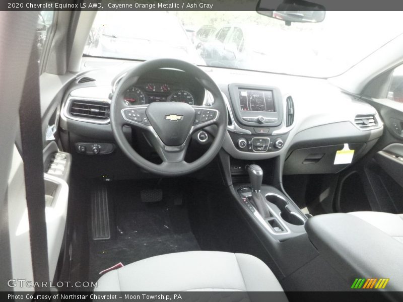 Cayenne Orange Metallic / Ash Gray 2020 Chevrolet Equinox LS AWD