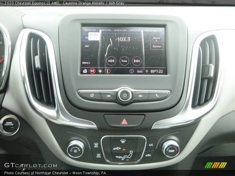 Cayenne Orange Metallic / Ash Gray 2020 Chevrolet Equinox LS AWD