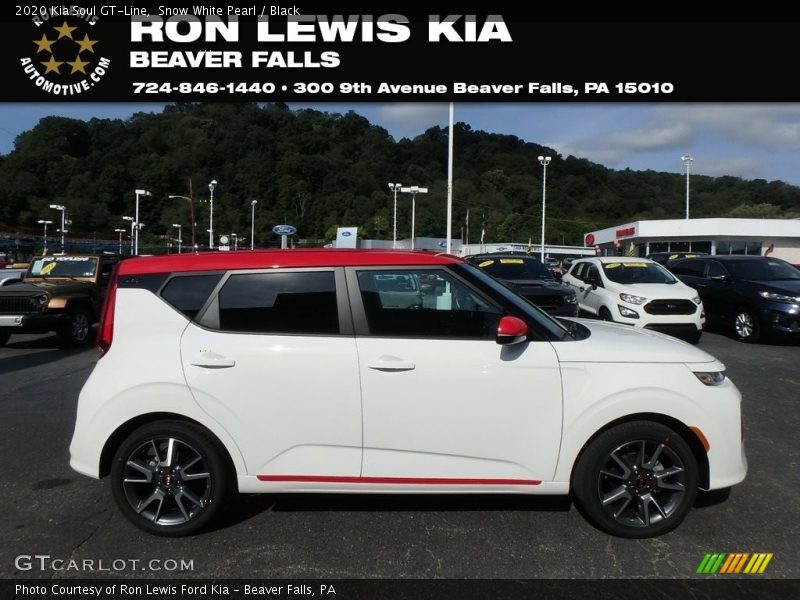 Snow White Pearl / Black 2020 Kia Soul GT-Line