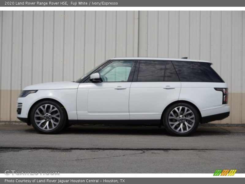 Fuji White / Ivory/Espresso 2020 Land Rover Range Rover HSE