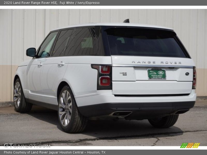 Fuji White / Ivory/Espresso 2020 Land Rover Range Rover HSE