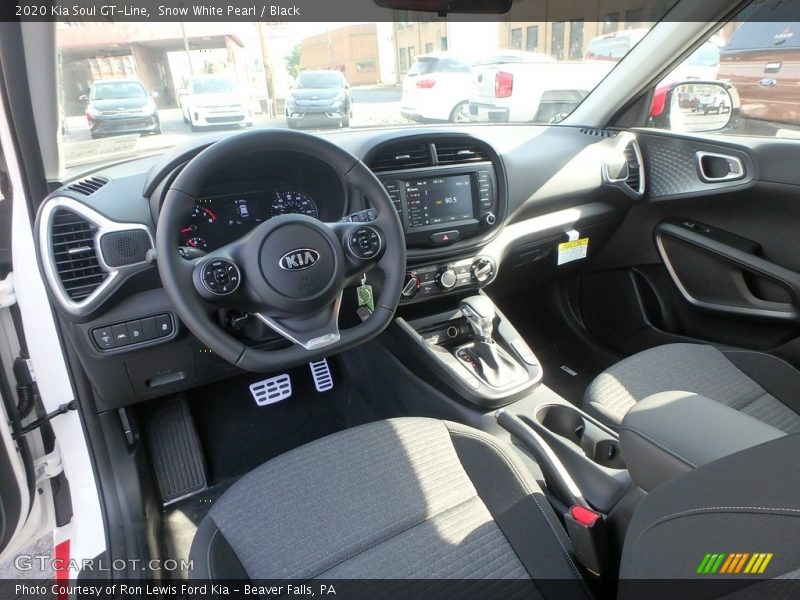 Front Seat of 2020 Soul GT-Line