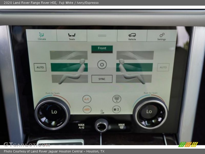 Fuji White / Ivory/Espresso 2020 Land Rover Range Rover HSE