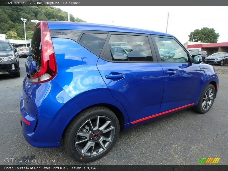 Neptune Blue / Black 2020 Kia Soul GT-Line