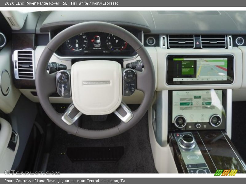 Fuji White / Ivory/Espresso 2020 Land Rover Range Rover HSE