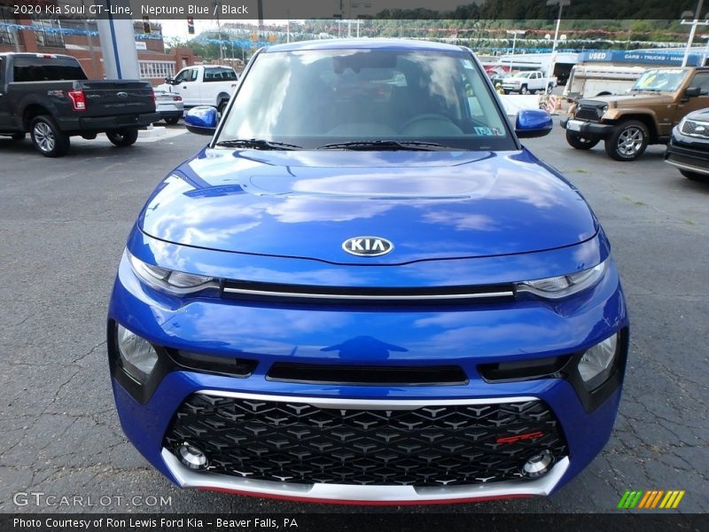 Neptune Blue / Black 2020 Kia Soul GT-Line