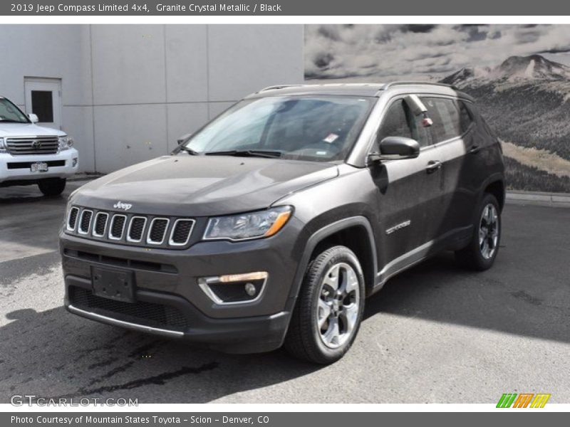 Granite Crystal Metallic / Black 2019 Jeep Compass Limited 4x4
