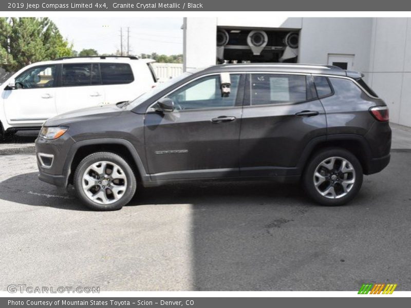 Granite Crystal Metallic / Black 2019 Jeep Compass Limited 4x4