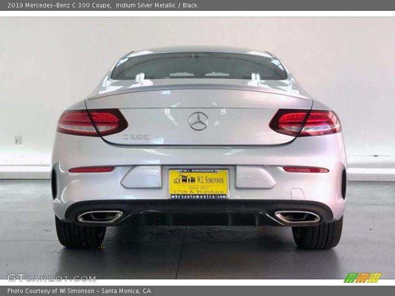 Iridium Silver Metallic / Black 2019 Mercedes-Benz C 300 Coupe