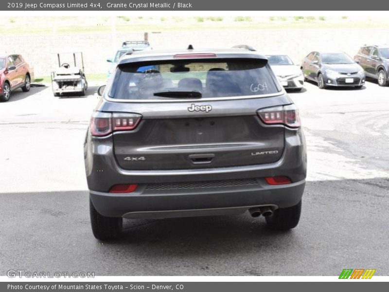 Granite Crystal Metallic / Black 2019 Jeep Compass Limited 4x4