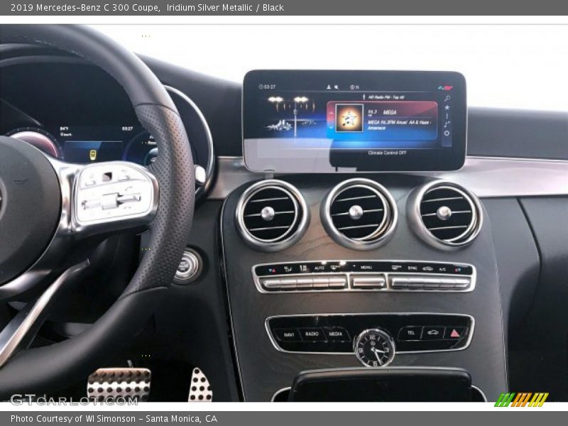 Iridium Silver Metallic / Black 2019 Mercedes-Benz C 300 Coupe