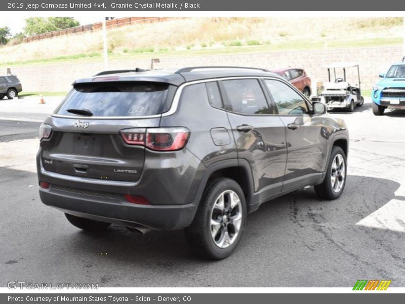 Granite Crystal Metallic / Black 2019 Jeep Compass Limited 4x4