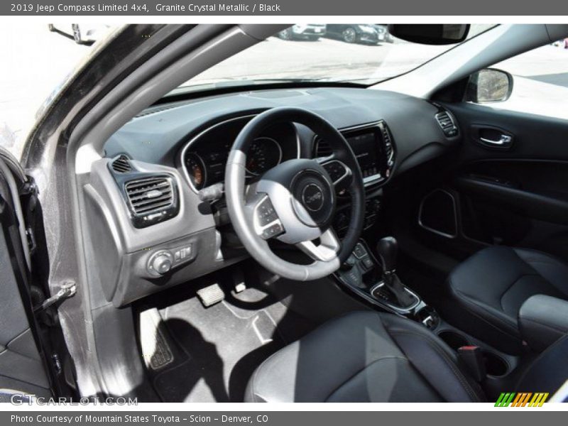 Granite Crystal Metallic / Black 2019 Jeep Compass Limited 4x4
