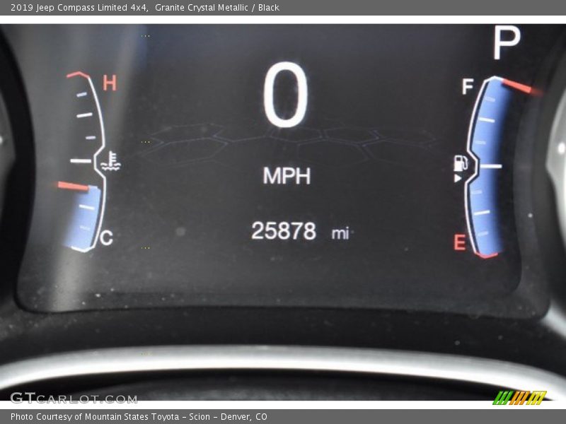 Granite Crystal Metallic / Black 2019 Jeep Compass Limited 4x4