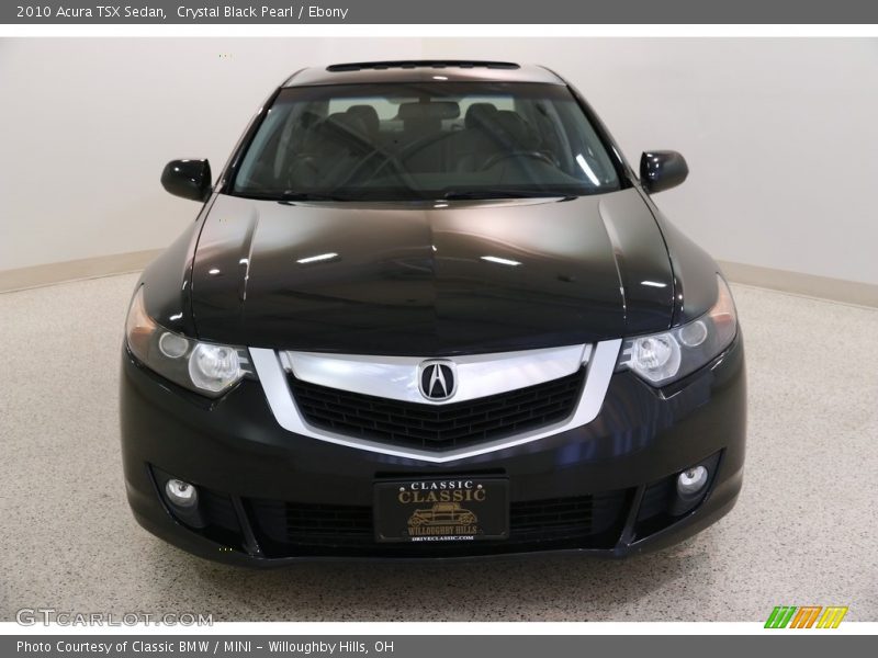 Crystal Black Pearl / Ebony 2010 Acura TSX Sedan