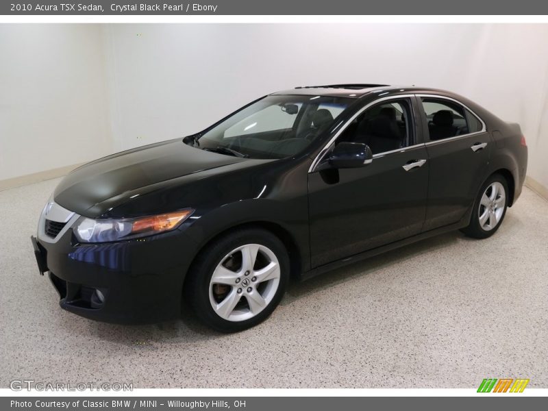Crystal Black Pearl / Ebony 2010 Acura TSX Sedan