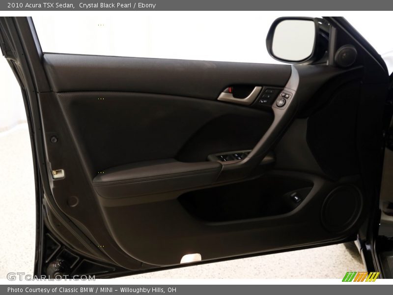 Crystal Black Pearl / Ebony 2010 Acura TSX Sedan