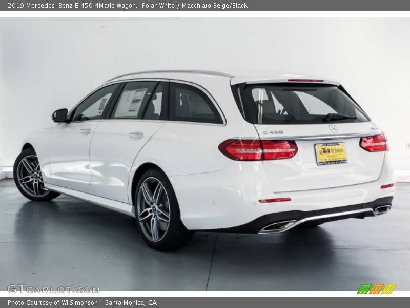 Polar White / Macchiato Beige/Black 2019 Mercedes-Benz E 450 4Matic Wagon