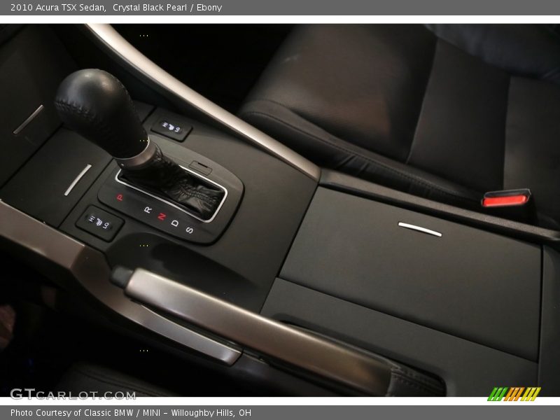 Crystal Black Pearl / Ebony 2010 Acura TSX Sedan