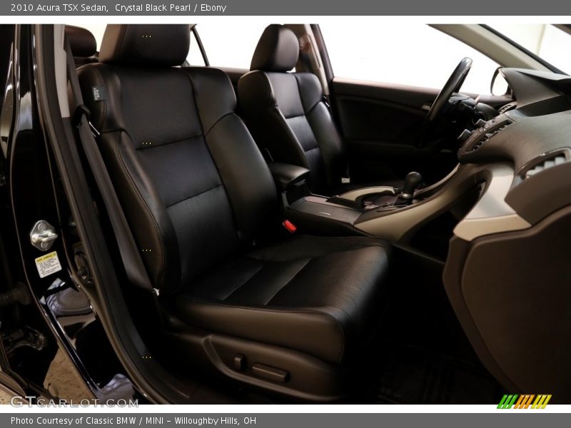 Crystal Black Pearl / Ebony 2010 Acura TSX Sedan