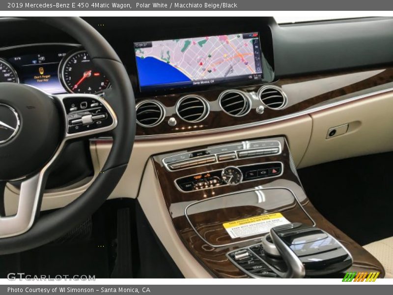 Polar White / Macchiato Beige/Black 2019 Mercedes-Benz E 450 4Matic Wagon