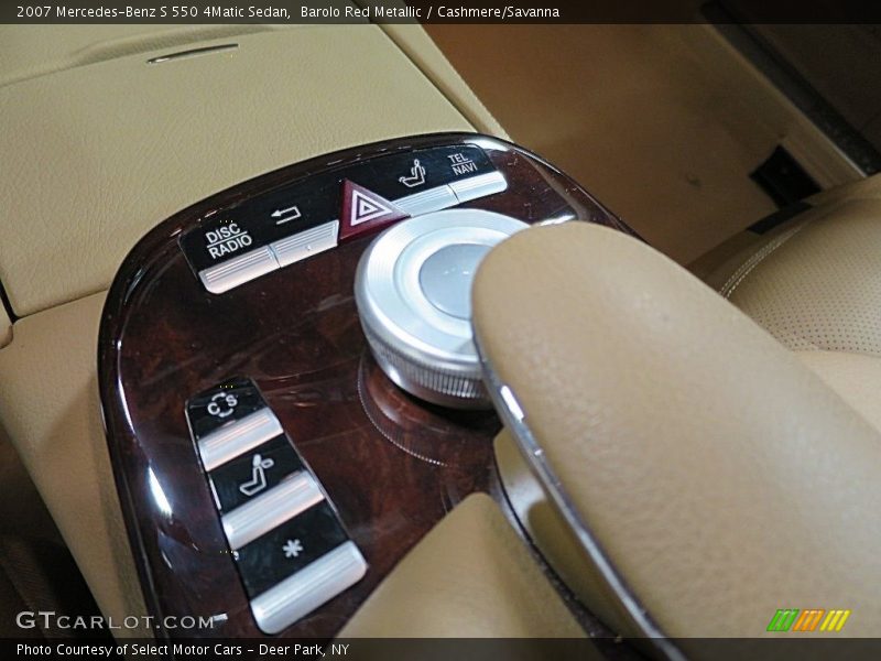 Barolo Red Metallic / Cashmere/Savanna 2007 Mercedes-Benz S 550 4Matic Sedan
