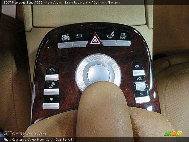 Barolo Red Metallic / Cashmere/Savanna 2007 Mercedes-Benz S 550 4Matic Sedan