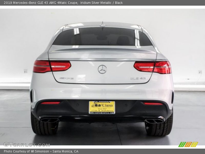 Iridium Silver Metallic / Black 2019 Mercedes-Benz GLE 43 AMG 4Matic Coupe