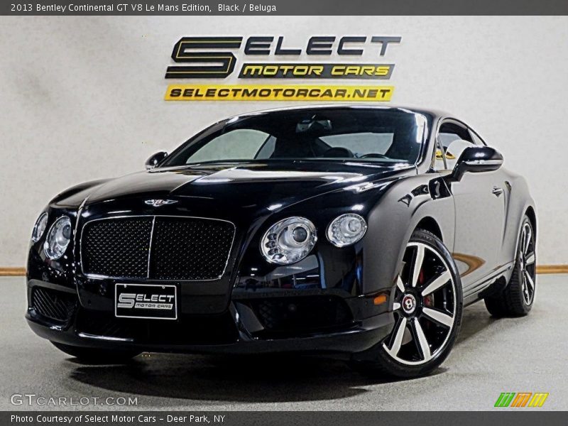 Black / Beluga 2013 Bentley Continental GT V8 Le Mans Edition