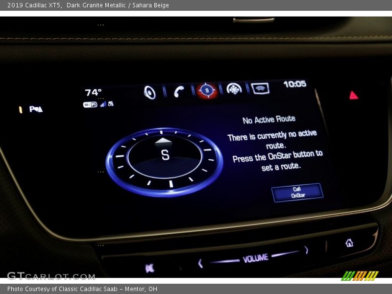 Dark Granite Metallic / Sahara Beige 2019 Cadillac XT5