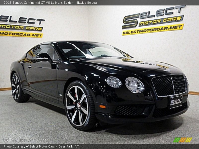 Black / Beluga 2013 Bentley Continental GT V8 Le Mans Edition