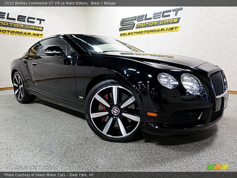 Black / Beluga 2013 Bentley Continental GT V8 Le Mans Edition