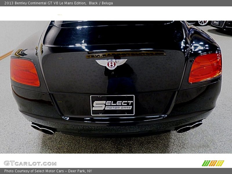 Black / Beluga 2013 Bentley Continental GT V8 Le Mans Edition