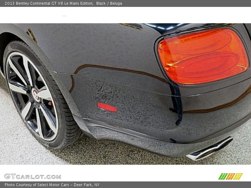 Black / Beluga 2013 Bentley Continental GT V8 Le Mans Edition