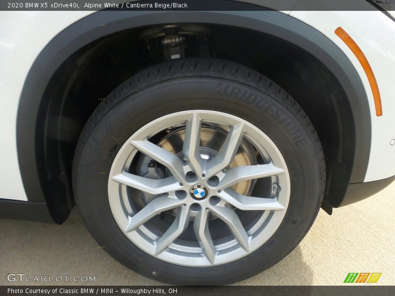  2020 X5 xDrive40i Wheel