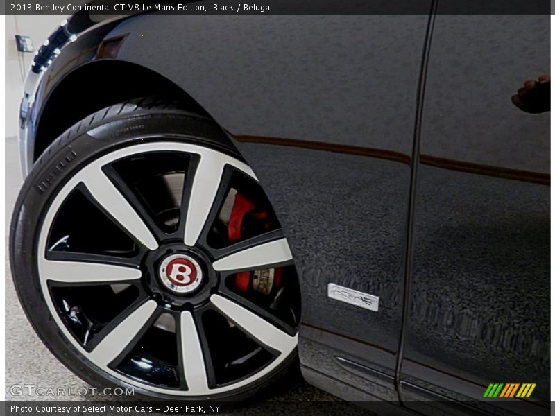 Black / Beluga 2013 Bentley Continental GT V8 Le Mans Edition