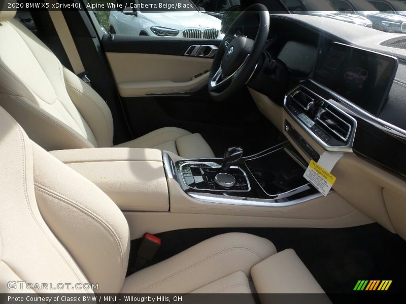  2020 X5 xDrive40i Canberra Beige/Black Interior