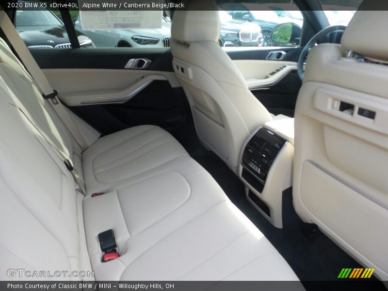 Rear Seat of 2020 X5 xDrive40i