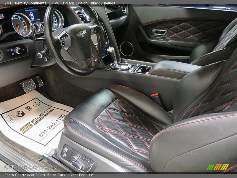 Black / Beluga 2013 Bentley Continental GT V8 Le Mans Edition
