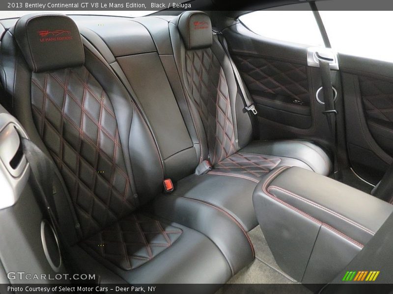 Rear Seat of 2013 Continental GT V8 Le Mans Edition