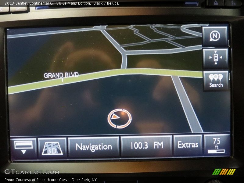 Black / Beluga 2013 Bentley Continental GT V8 Le Mans Edition