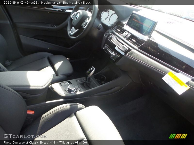 Mediterranean Blue Metallic / Black 2020 BMW X2 xDrive28i