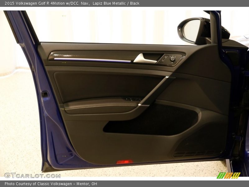 Lapiz Blue Metallic / Black 2015 Volkswagen Golf R 4Motion w/DCC. Nav.