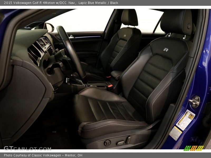 Lapiz Blue Metallic / Black 2015 Volkswagen Golf R 4Motion w/DCC. Nav.