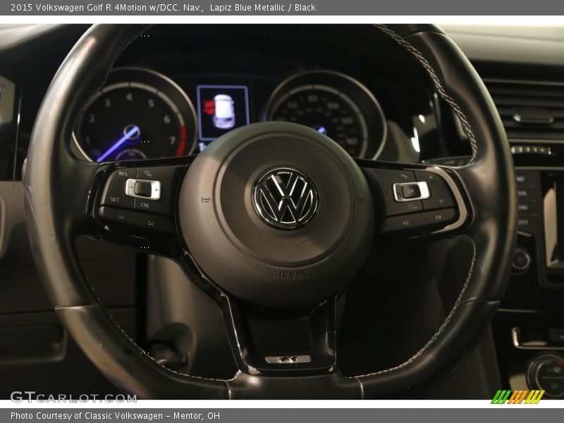 Lapiz Blue Metallic / Black 2015 Volkswagen Golf R 4Motion w/DCC. Nav.
