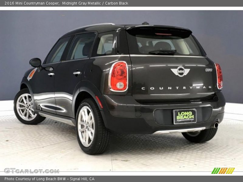 Midnight Gray Metallic / Carbon Black 2016 Mini Countryman Cooper