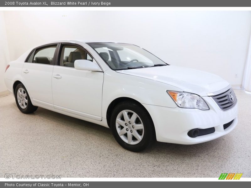 Blizzard White Pearl / Ivory Beige 2008 Toyota Avalon XL