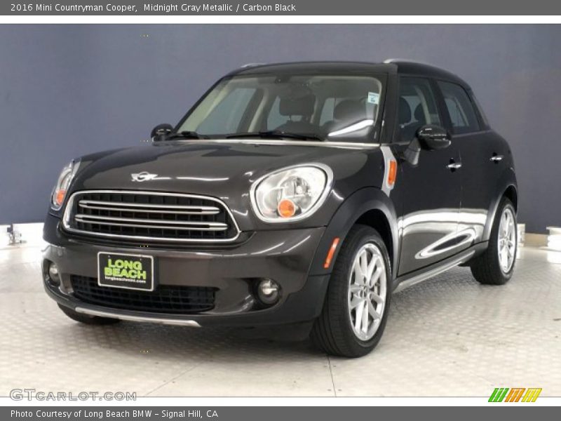 Midnight Gray Metallic / Carbon Black 2016 Mini Countryman Cooper